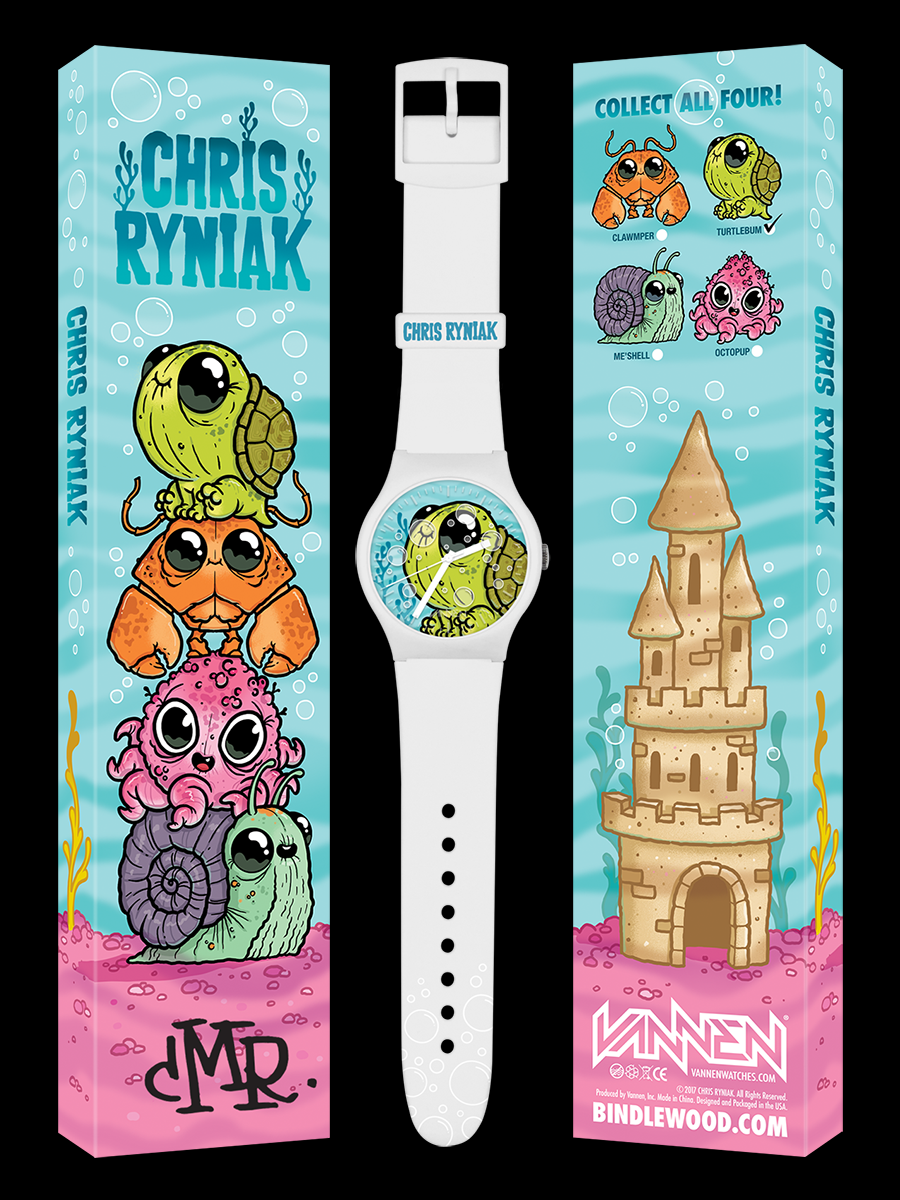 Limited edition Chris Ryniak Vannen Artist Watch