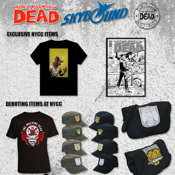 The Walking Dead Exclusive Merchandise at NYCC - Vannen, Inc.