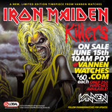 Limited edition IRON MAIDEN "Killers" Vannen Artist Watch