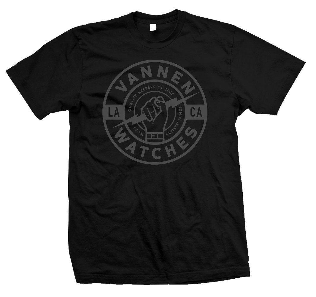 Vannen Watches Black and White Reaper T-Shirt - Vannen, Inc.