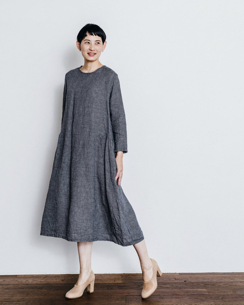 linen work dress