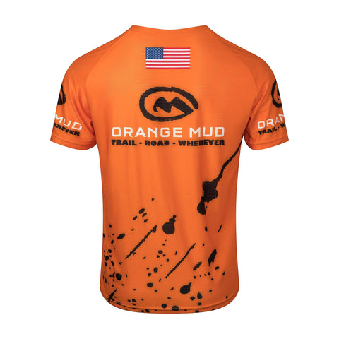 - Athletic Shirt Performance Orange LLC – High Orange Mud LLC Mud, Heavyweight