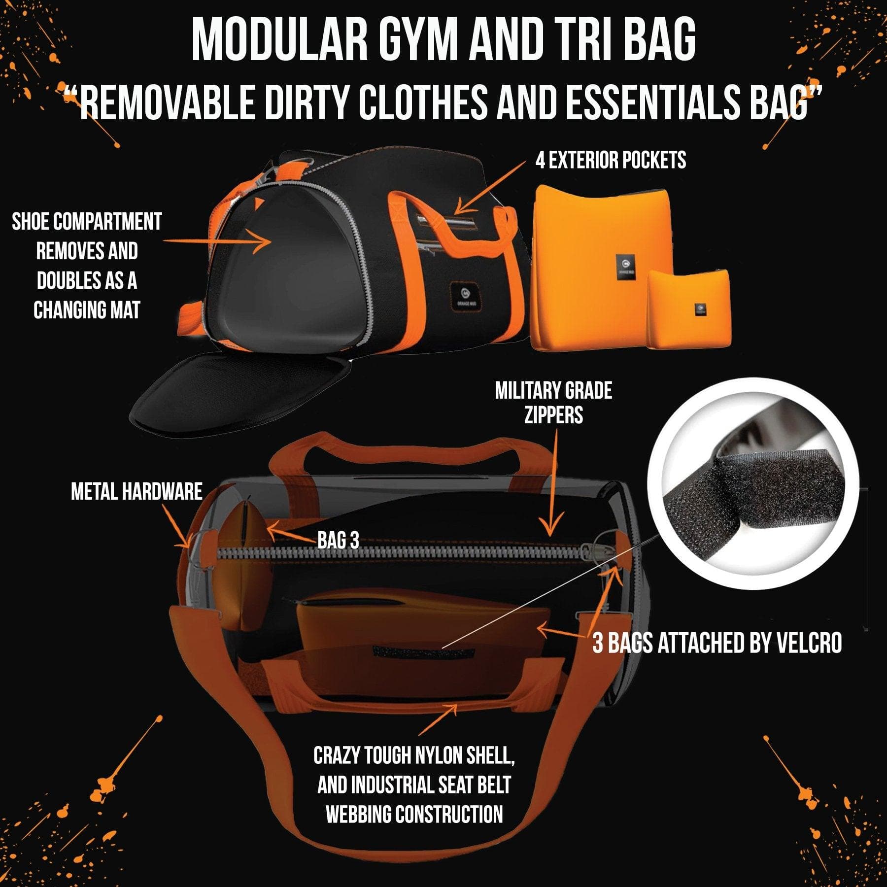 modular duffle bag