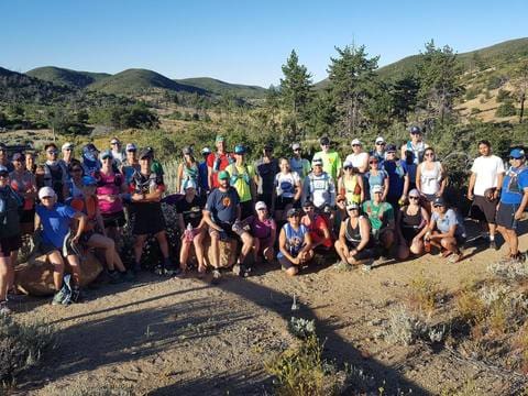 SURF Training run for noble canyon 50k