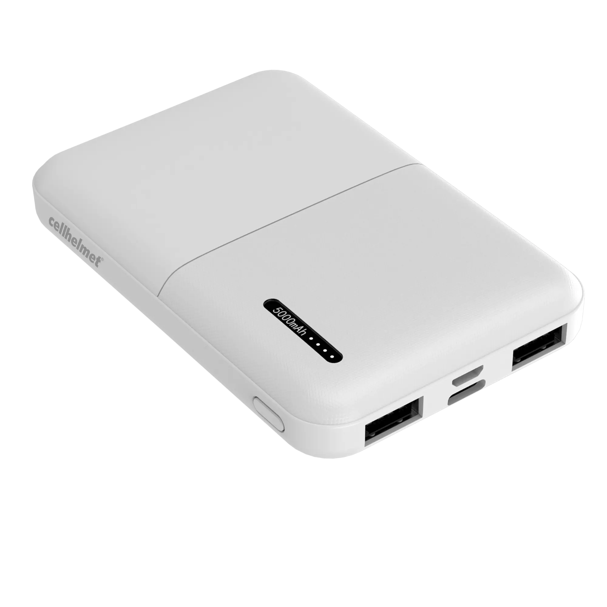 5K mAh Power Bank - Dual Type-A Ports and Single Type-C - Power Bank -  - cellhelmet