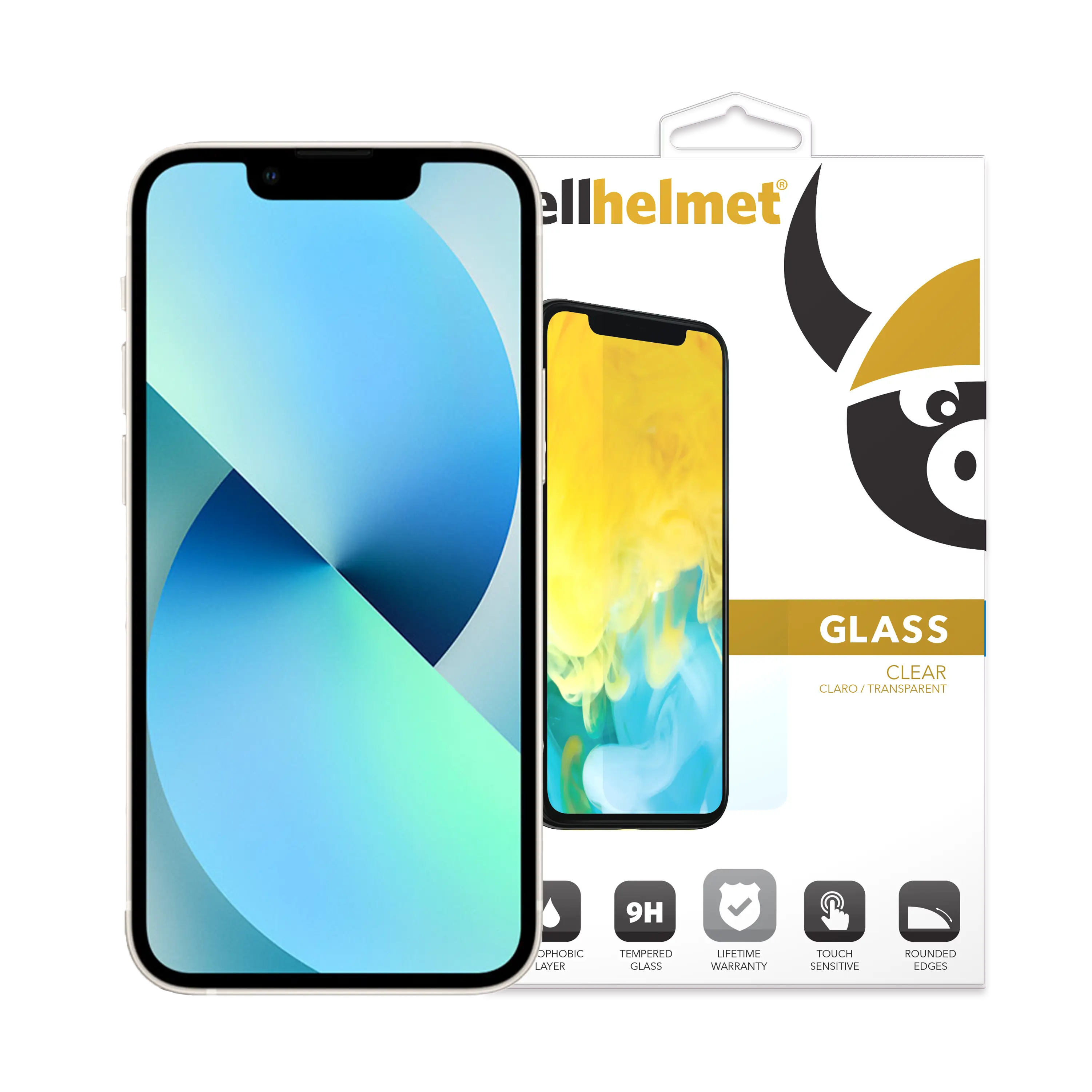 cellhelmet Tempered Glass for iPhone 13 Mini