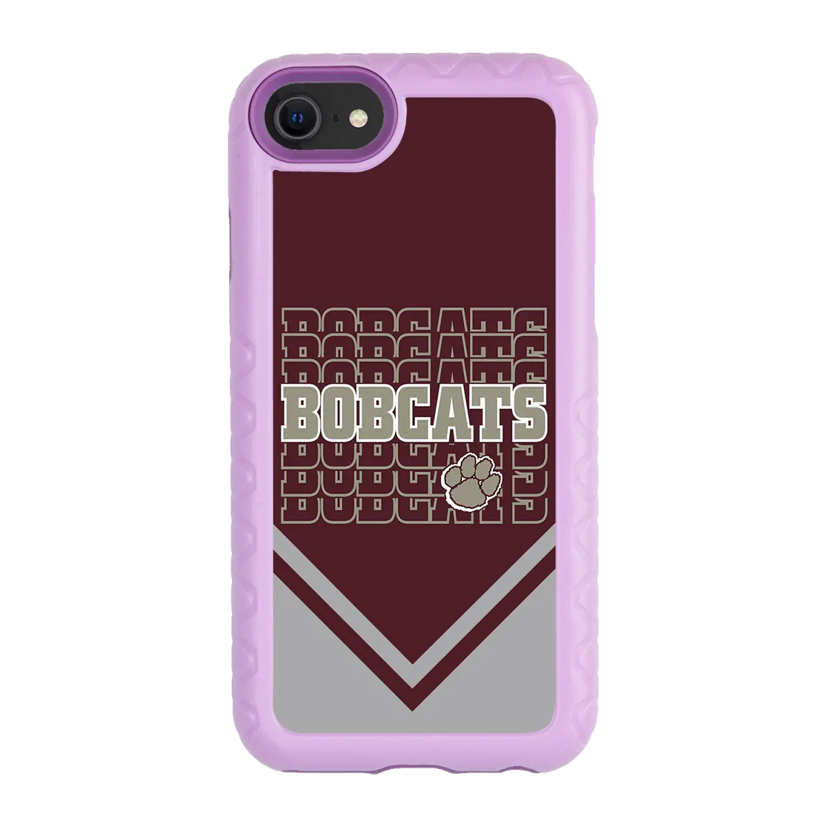 Beaver Cheerleading Apple iPhone SE (2020) / 6 / 7 / 8  Bobcats - Custom Case - LilacBlossomBobcatsProSeries - cellhelmet