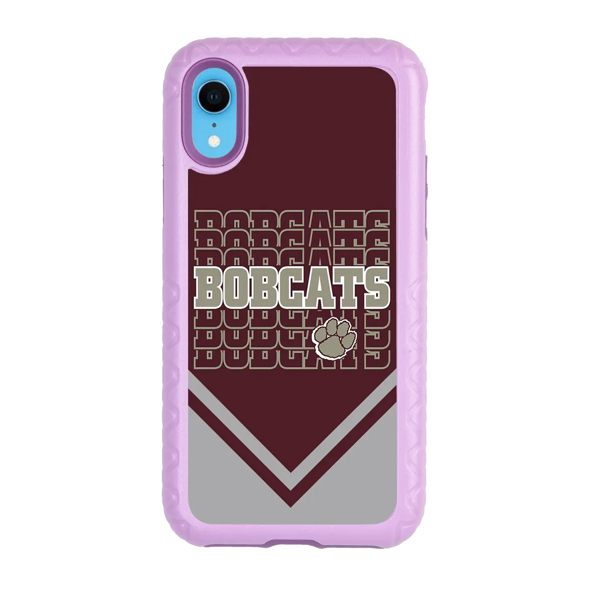 Beaver Cheerleading Apple iPhone XR  Bobcats - Custom Case - LilacBlossomBobcatsProSeries - cellhelmet