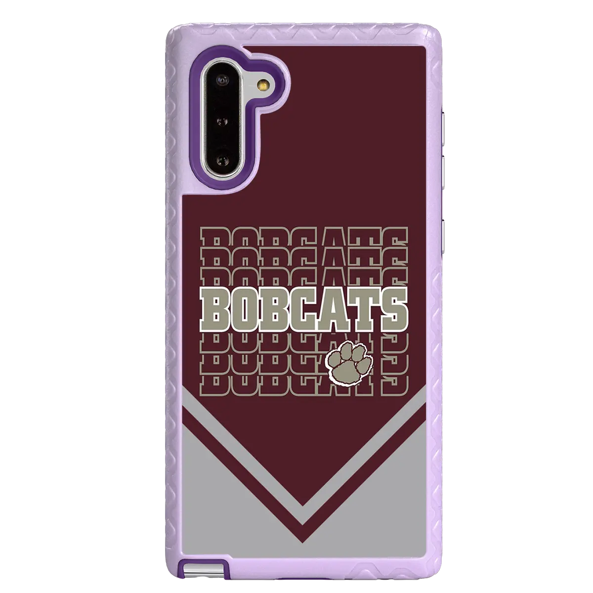 Beaver Cheerleading Samsung Note 10  Bobcats - Custom Case - LilacBlossomBobcatsProSeries - cellhelmet