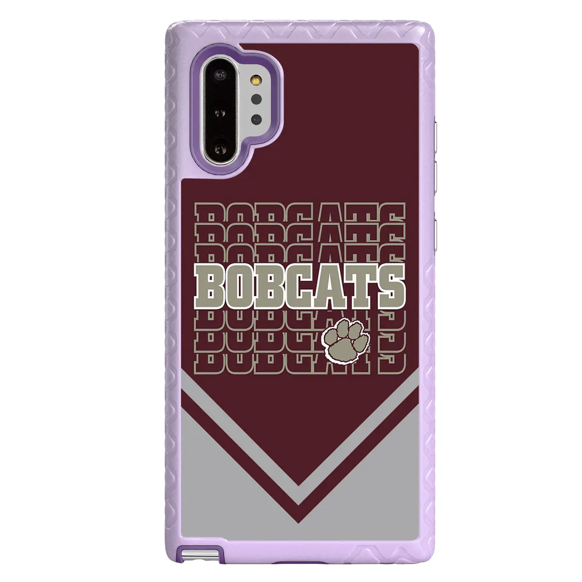 Beaver Cheerleading Samsung Note 10 Plus  Bobcats - Custom Case - LilacBlossomBobcatsProSeries - cellhelmet