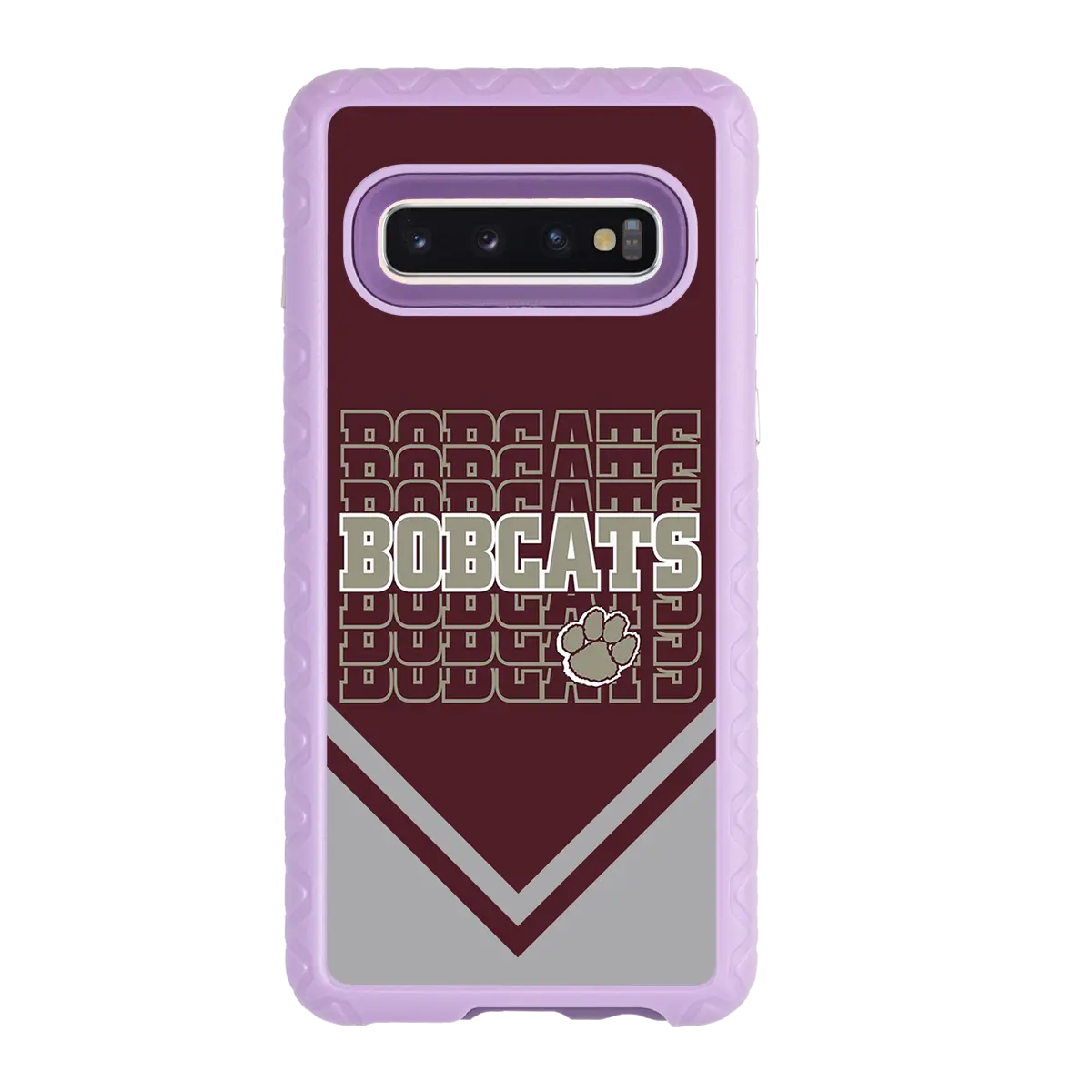 Beaver Cheerleading Samsung S10  Bobcats - Custom Case - LilacBlossomBobcatsProSeries - cellhelmet