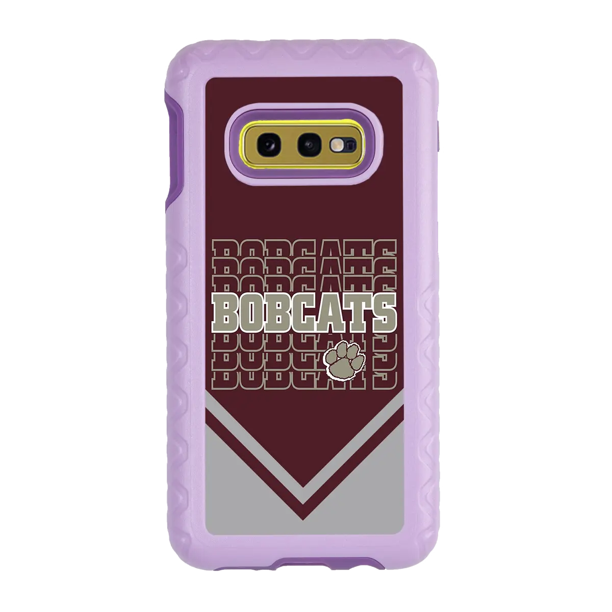 Beaver Cheerleading Samsung S10e  Bobcats - Custom Case - LilacBlossomBobcatsProSeries - cellhelmet