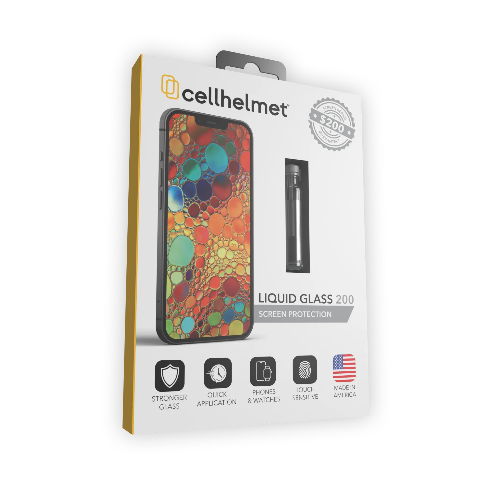  Liquid Glass Screen Protector with $200 Screen Repair Guarantee cellhelmet cellhelmet