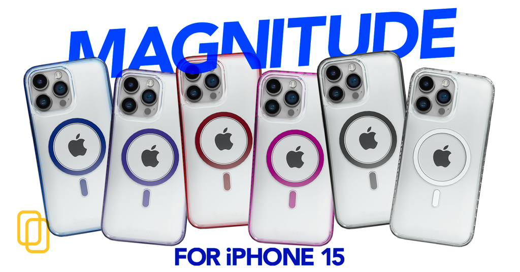 The Magnitude Series Case for the iPhone 15: MagSafe Compatible TPU Case