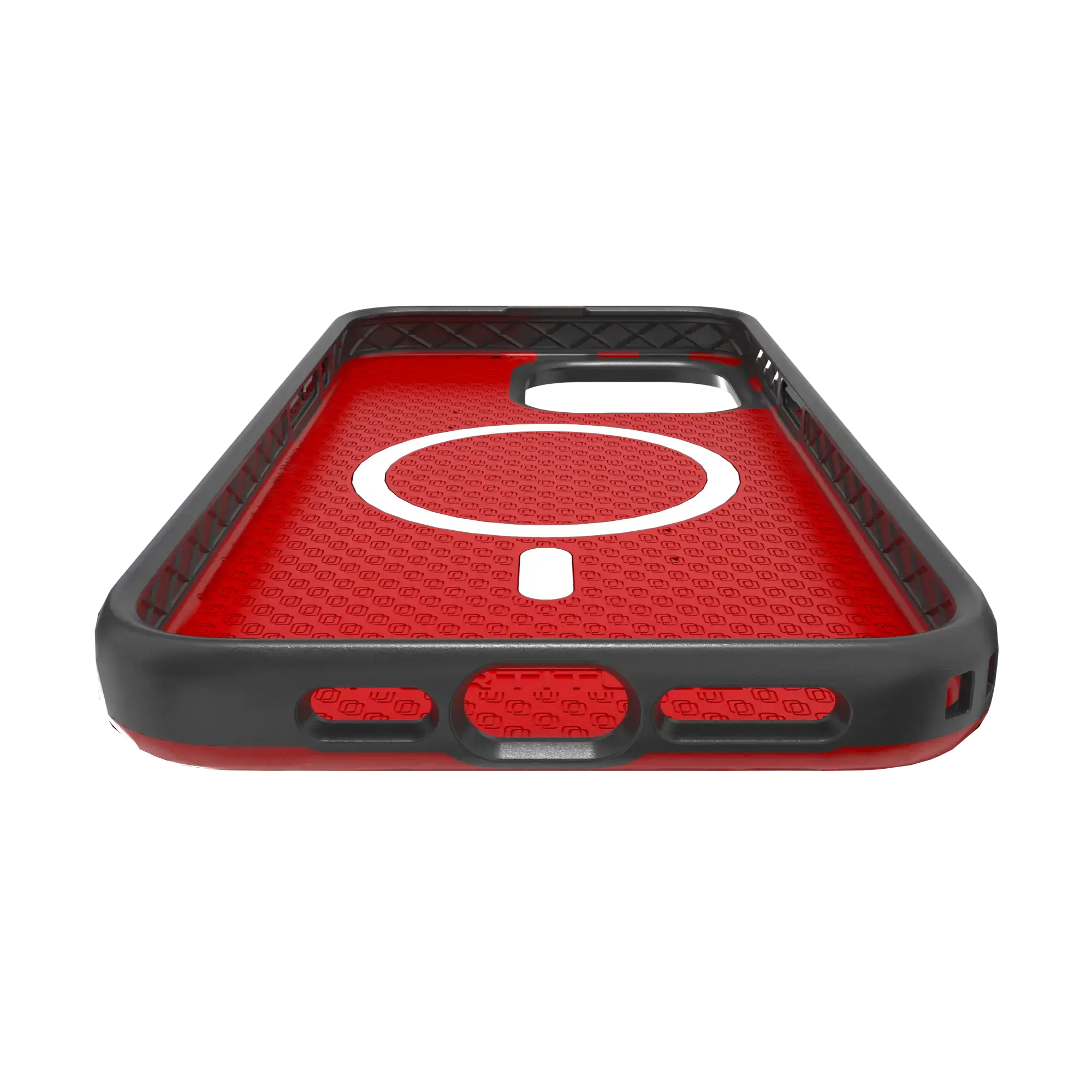 Protector iPhone 15 Pro Max engomado color rojo - en Cellular Center