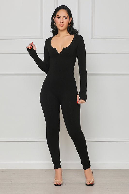 Baddest Babe Cut Out Jumpsuit - Jade – chicore