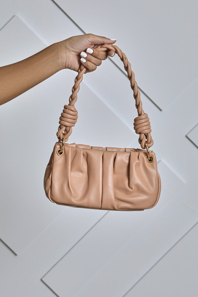 braided shoulder bag