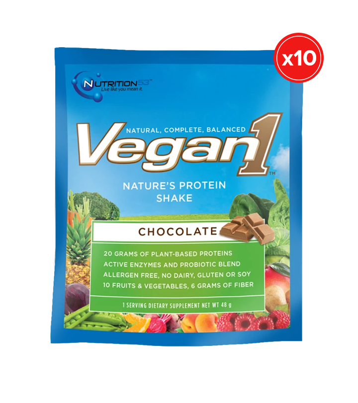 Vegan1 10-Serving Packets – Nutrition53