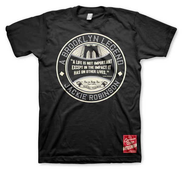 BROOKLYN LEGEND BLACK TEE – Common Union Shop