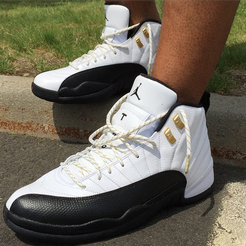 jordan 12 lace locks