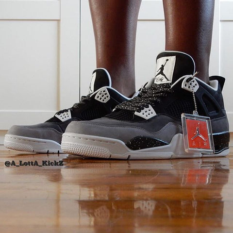 jordan 4 lace up