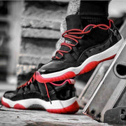 jordan 11 bred laces