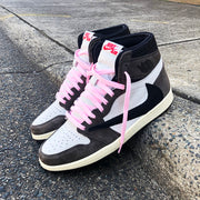 pink jordan 1 laces