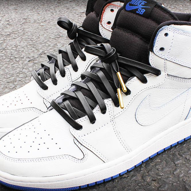 leather jordan 1 laces