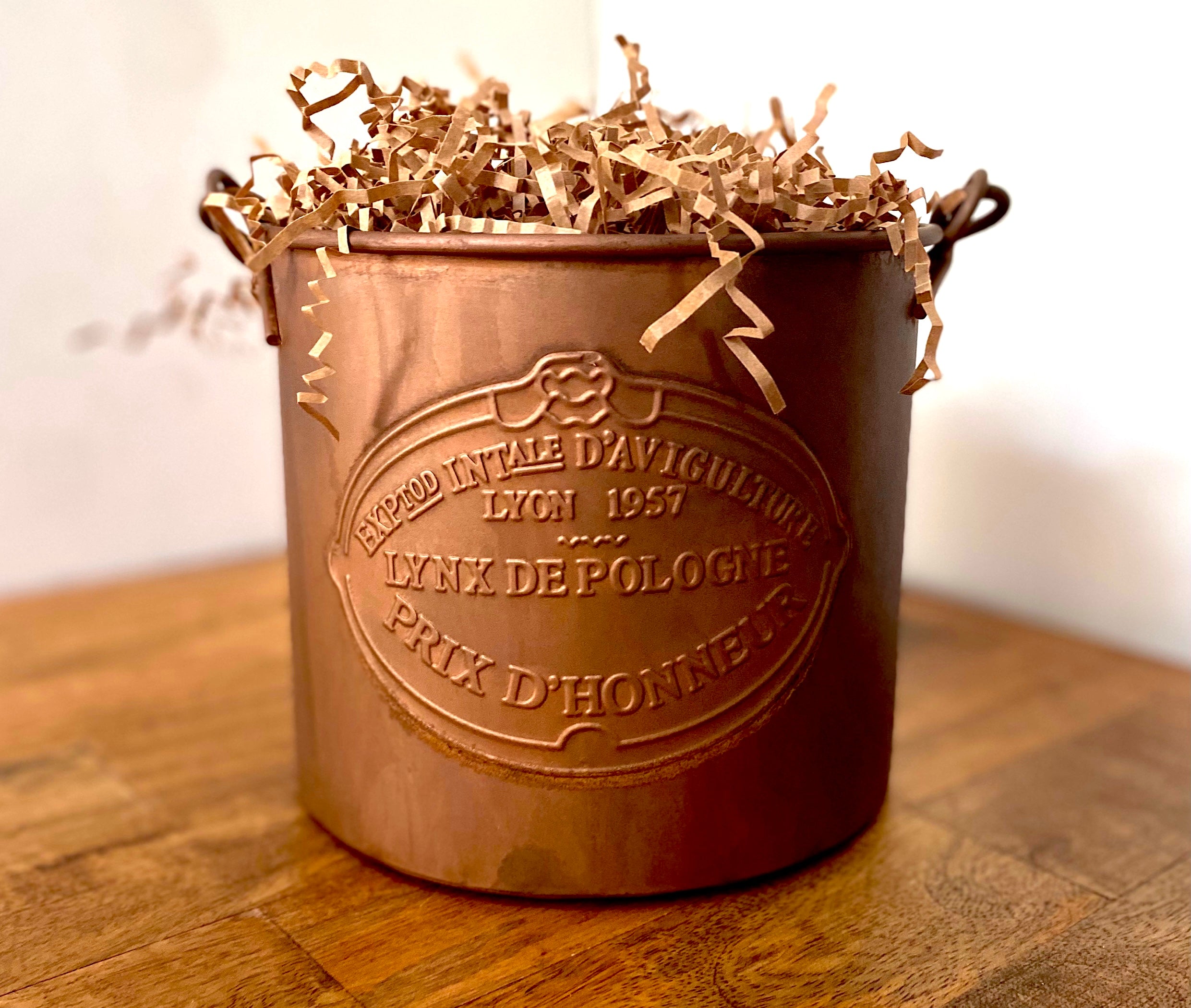 Vintage Style Copper Bucket
