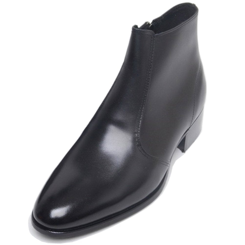 formal zip ankle shoes for mens
