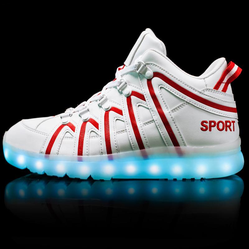 led sport shoes