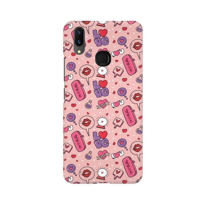 Love Quote Pattern Designer Vivo Y83 Pro Cover - The Squeaky Store