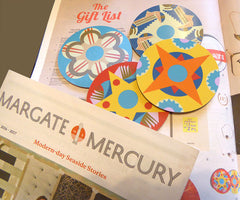 Jenny Duff mats and coasters in Margate Mercury
