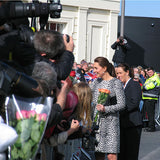 Jenny Duff visit by HRH Duchess of Cambridge