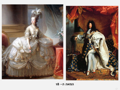 Fashion in the 18th century