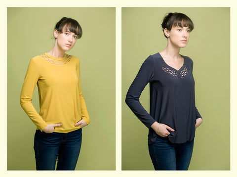 Comfortable and flattering shirts that are simply fun to wear over and over again