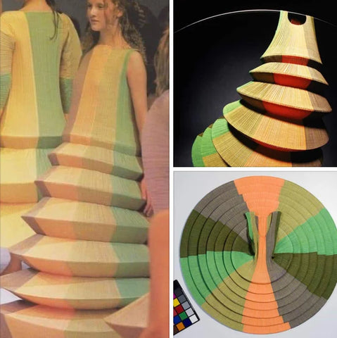 איסי מיאקי מעצב אופנה Issey Miyake 1995 - r/costumeporn Visit