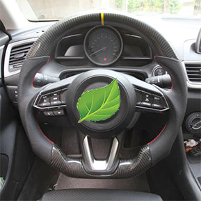Czd Carbon Fiber Steering Wheel For Axela Cx4 Cx5 Atenza New Czd Autoparts