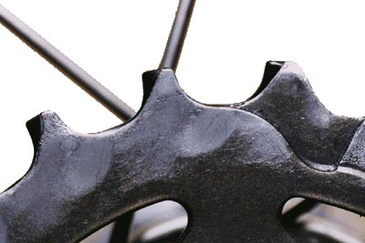 Revolubes - bicycle sprockets comparison.