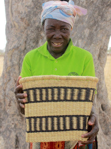 sustainable ethical bike baskets from Ghana africa the basket room