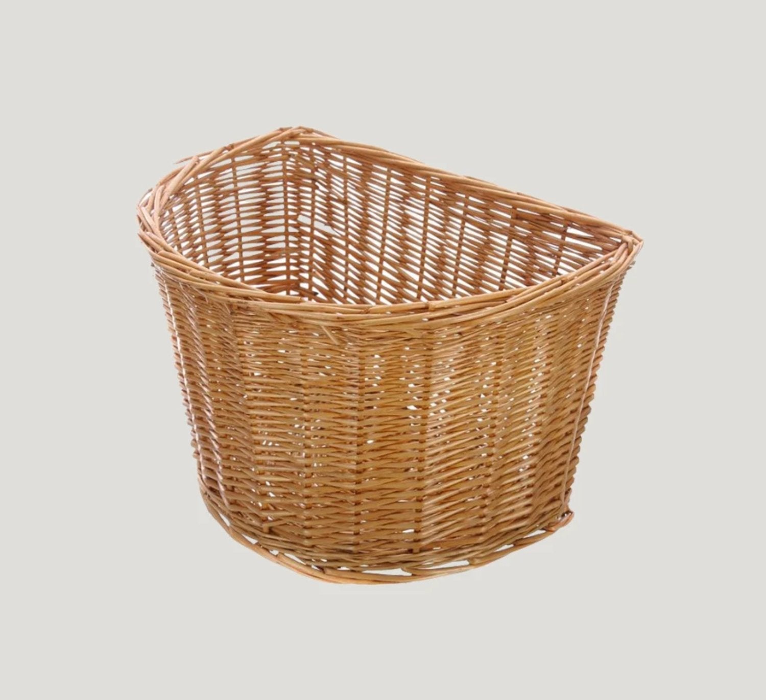 large wicker bike basket