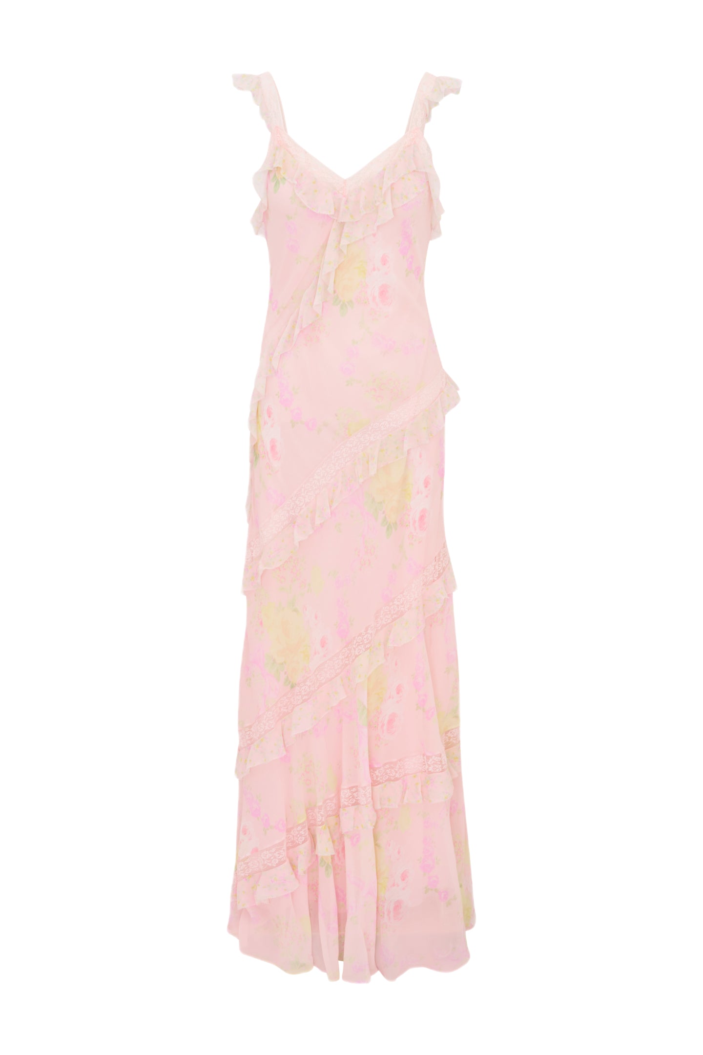 Radiance Floral Ruffle Maxi Dress 5