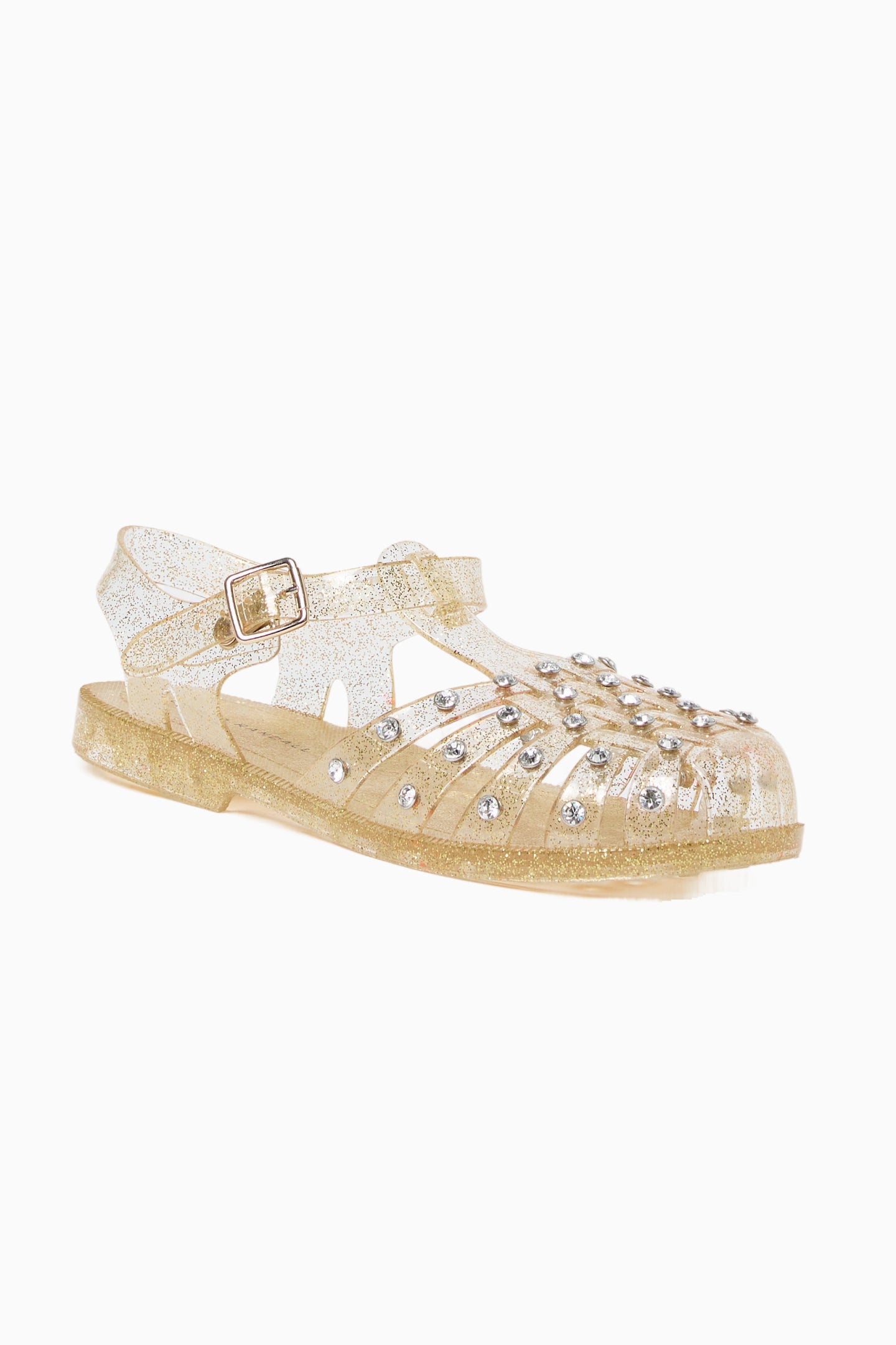 Loeffler Randall Rhinestone Jelly Sandals