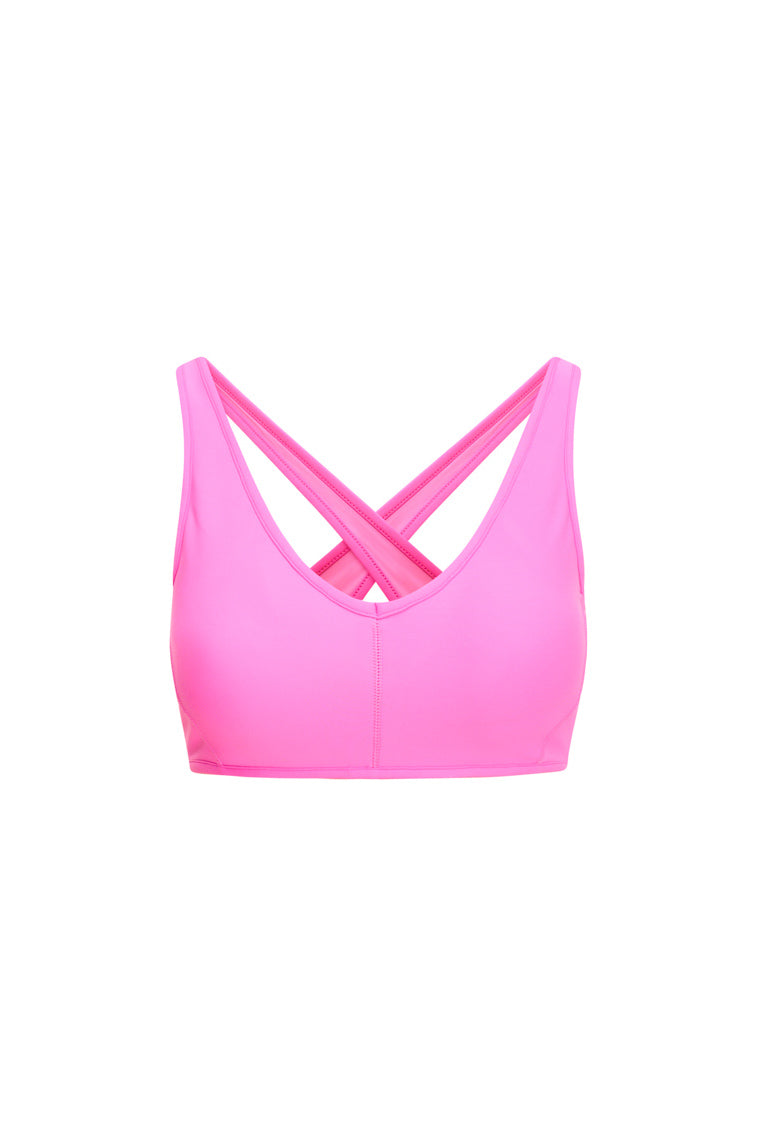 Pink Nala Sustainable Sports Bra, L - Jay C Food Stores