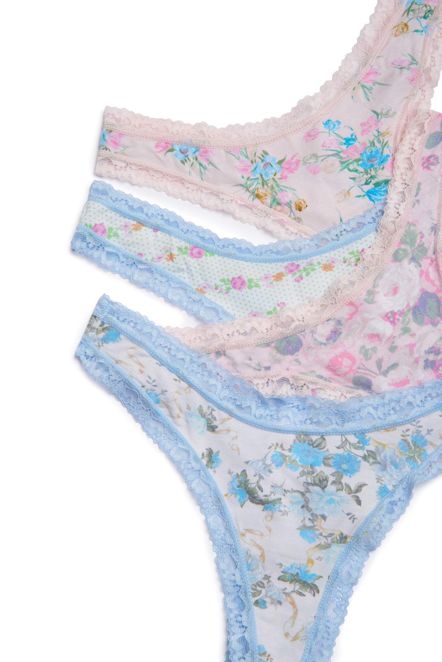 Loveshackfancy Womens Intimates  Palm Beach Rose Bralette And Knicker Set  Multi > Havens Cakes and Events