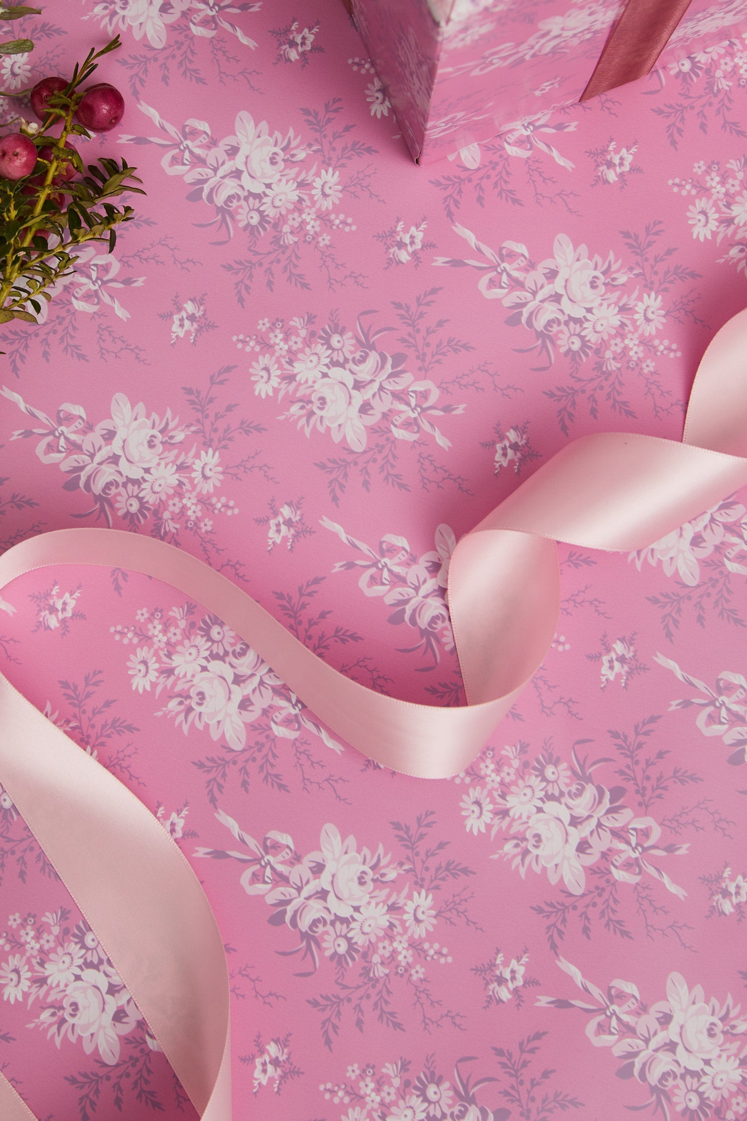 Canary Island Floral Wrapping Paper