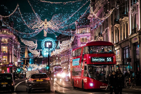 london in christmas time