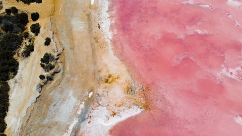 View from above of an Australian beach