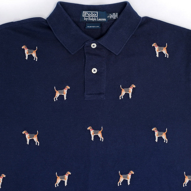 ralph lauren shirt with dog logo