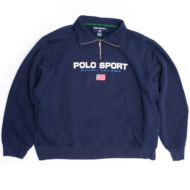 polo sport half zip fleece